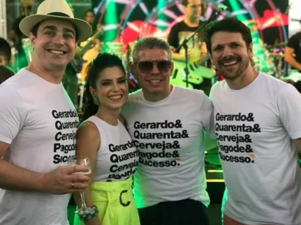 Festão para celebrar 40 anos
