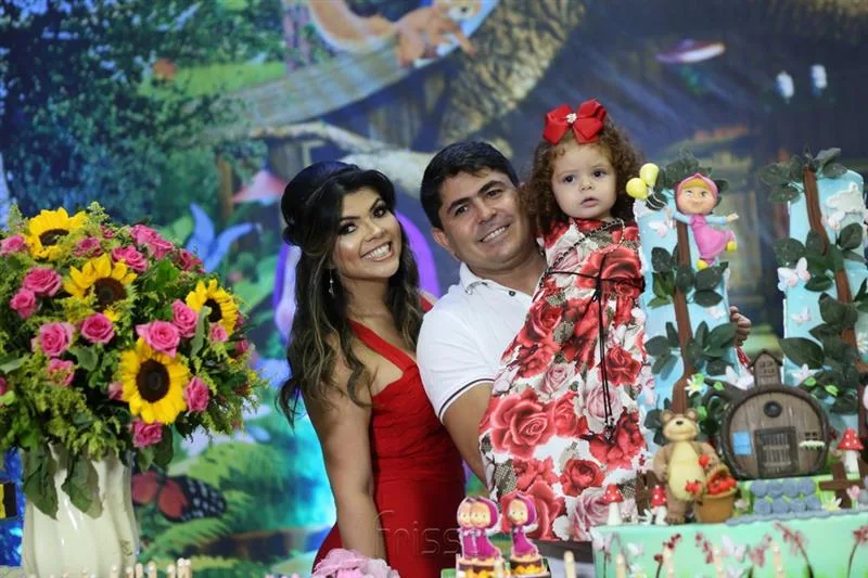 Maria Flor Holanda comemora os dois aninhos