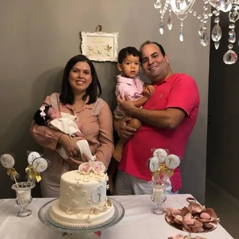 Primeiro mesversário de Luiza Cabral