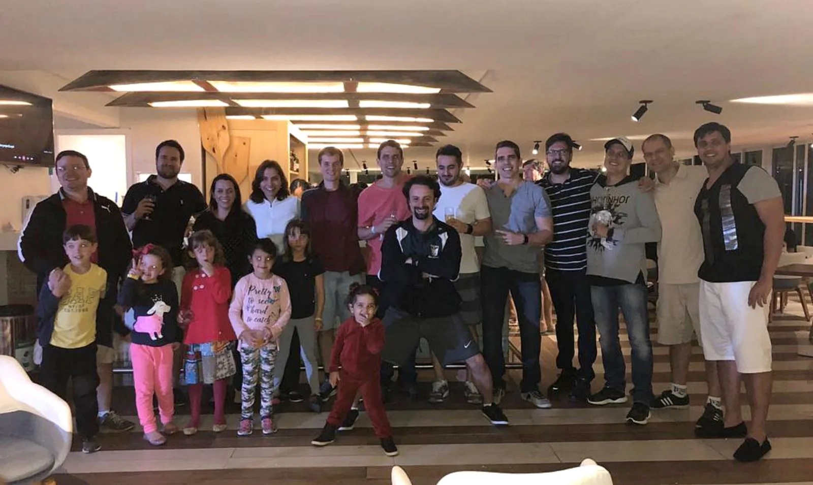 Brindando os 15 anos de formação