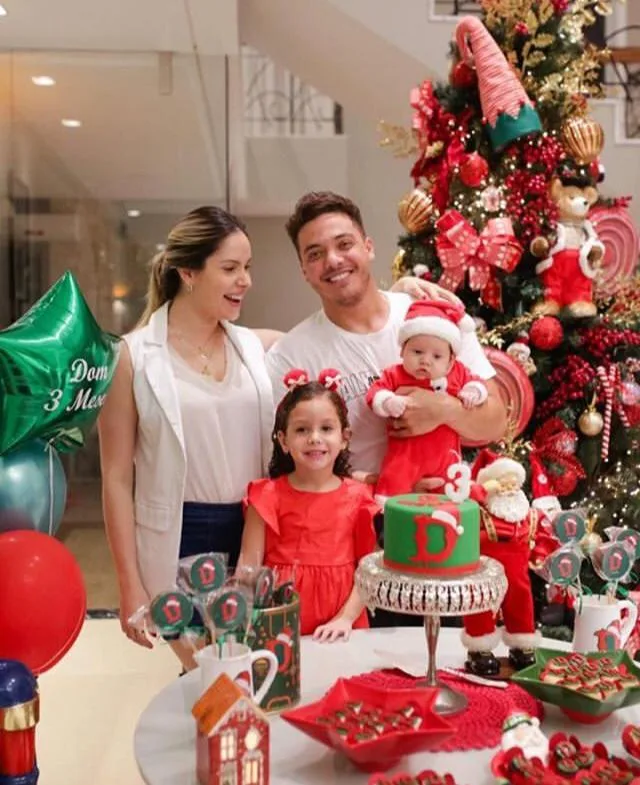 Thyane e Wesley festejam 3 meses de Dom