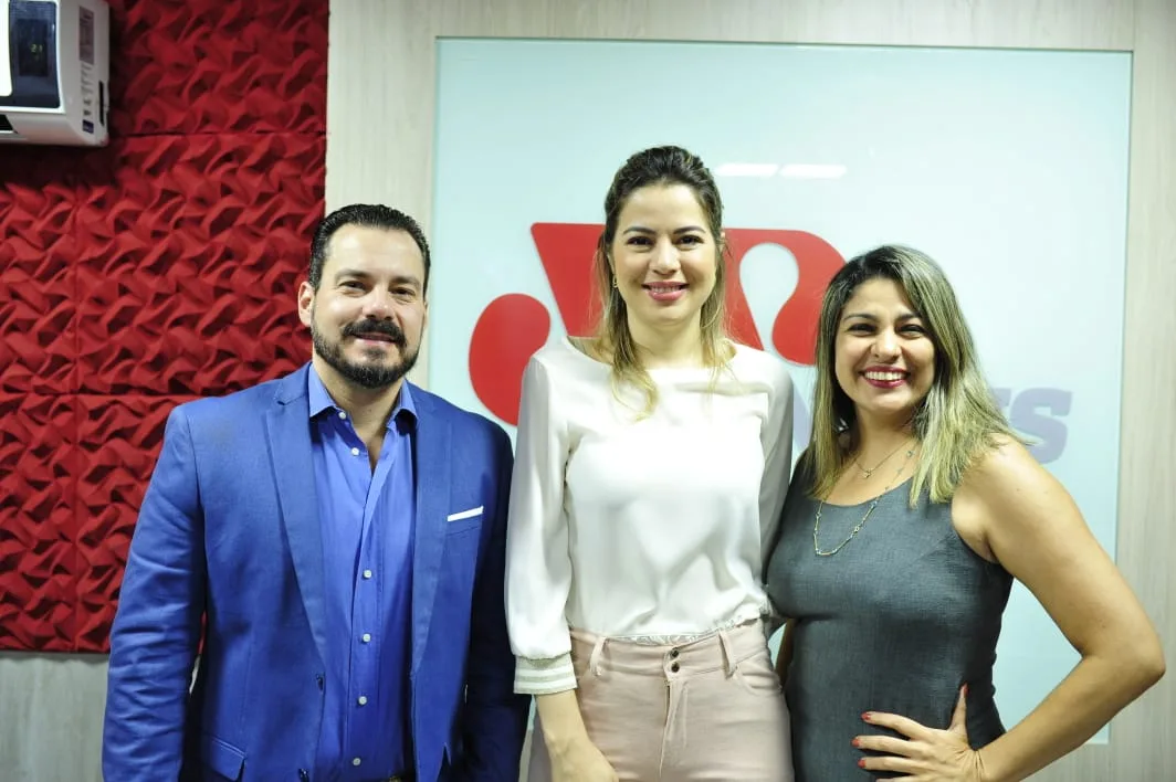 Onélia Leite no Grupo Cidade de Comunicação