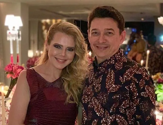 Racine Mourão brinda nova idade na noite de Natal