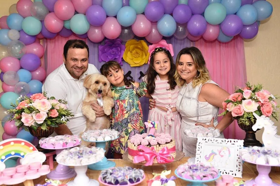Karla Rodrigues comemora aniversário da Maria Sophia