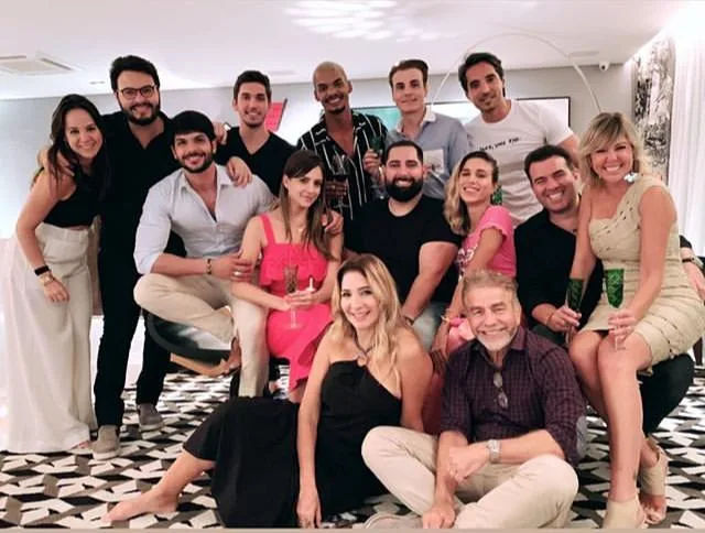 Rodrigo Maia anfitrionou grupo de amigos