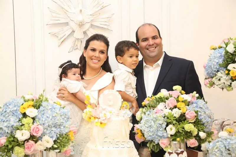 Dupla comemoração de Livia e Leonardo Cabral