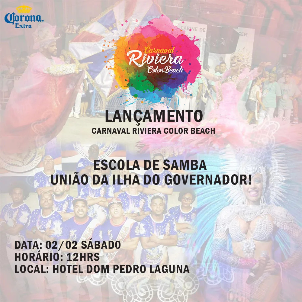 O Carnaval Riviera Color Beach vem aí