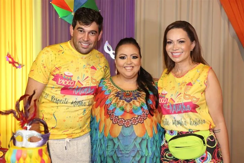 A folia do Bloquinho da Aninha
