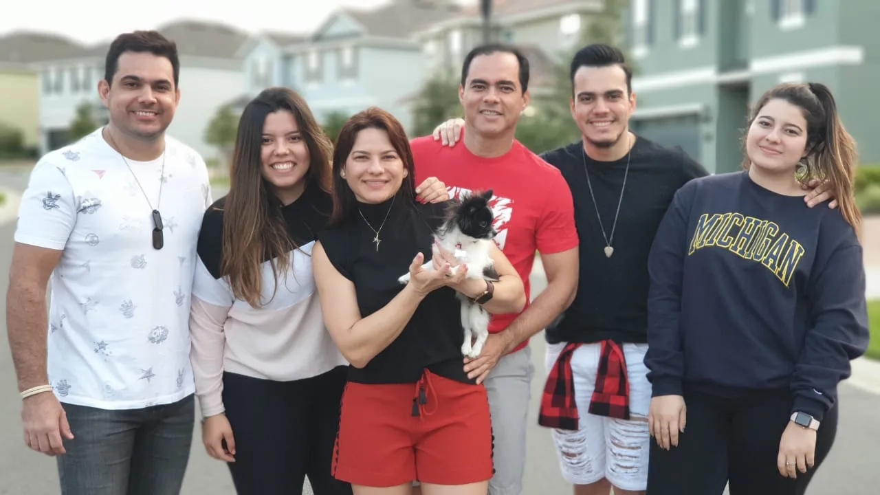Luis Marcelo e Gabriel passam final de semana nos EUA