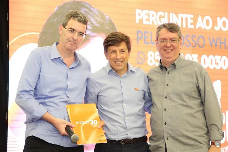 João Amoêdo comanda palestra em evento do Novo em Fortaleza