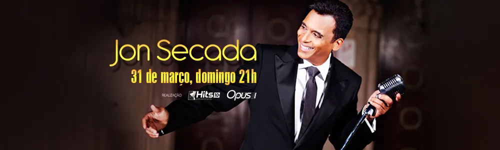 Jon Secada faz show em Fortaleza