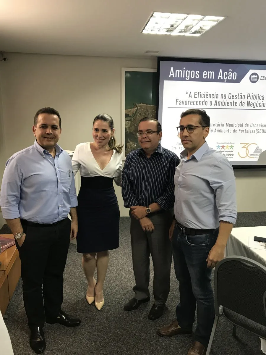 Amigos em Ação recebe Águeda Muniz em almoço debate