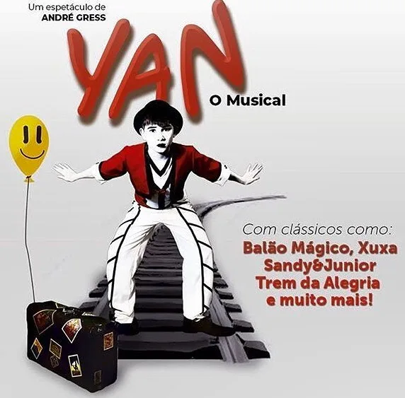 Trilha infantil dos anos 80 em "Yan, O Musical"