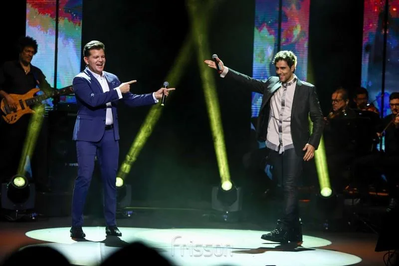 Thiago Arancam e Gustavo Serpa emocionam Fortaleza