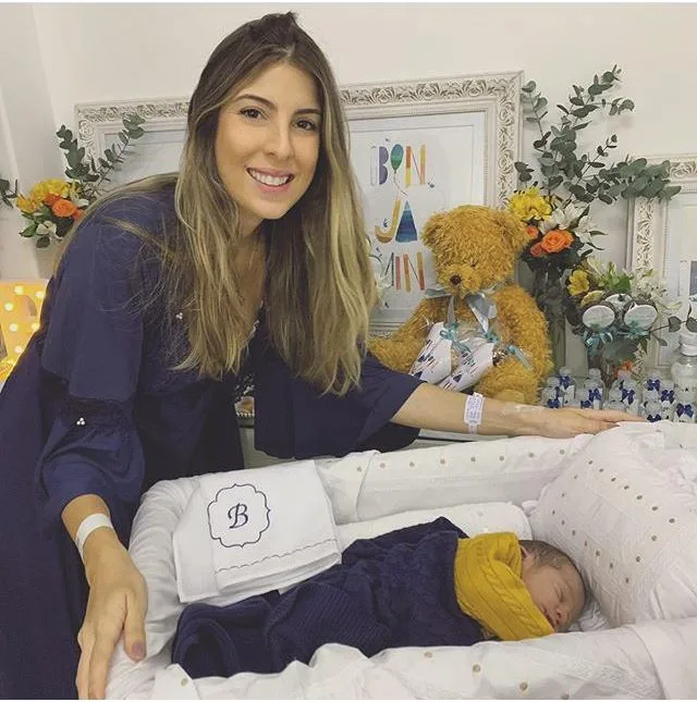 Benjamin nasce para Patricia e Alcimor Neto