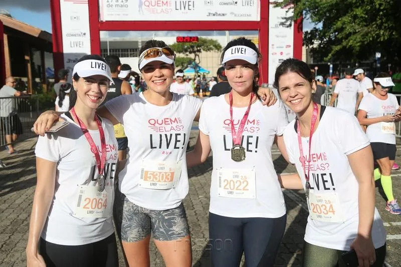 Corrida Quem São Elas: Live Run