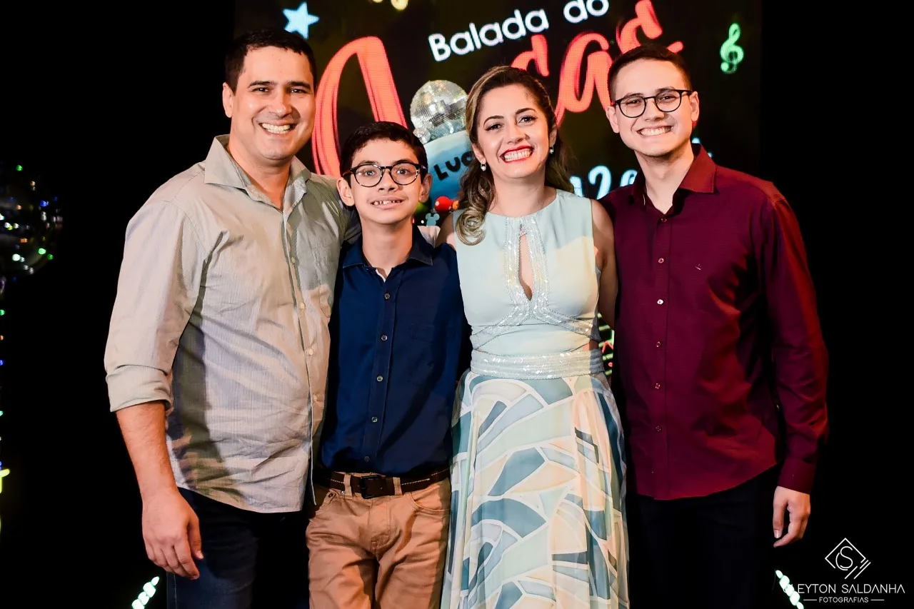 Lucas Vasconcelos comemora seus 12 anos