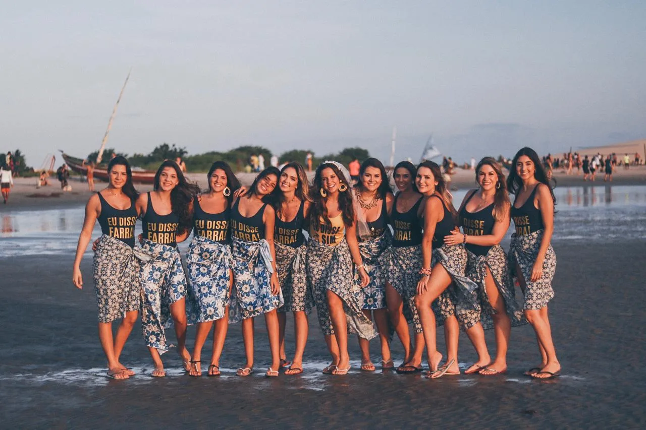 Fernanda Levy em despedida de solteira