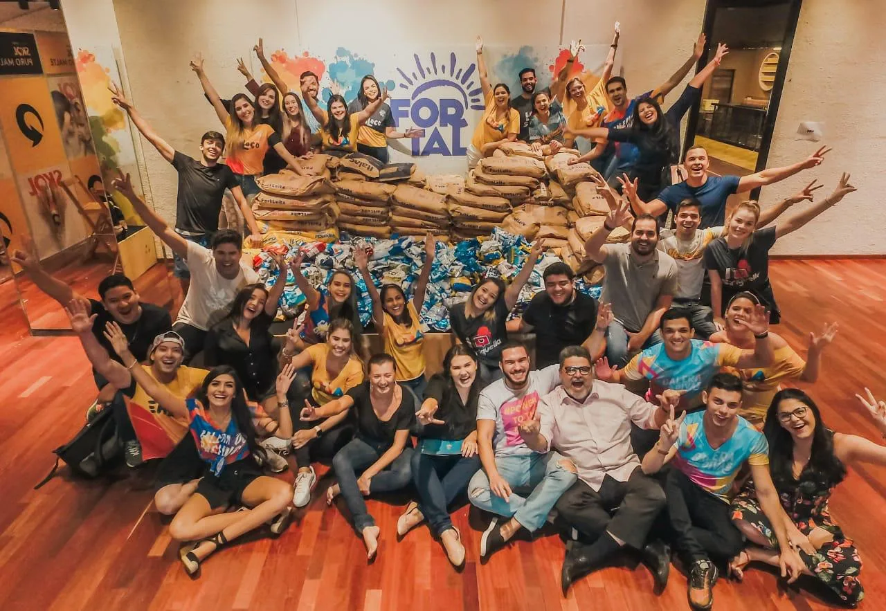Solidariedade e alegria