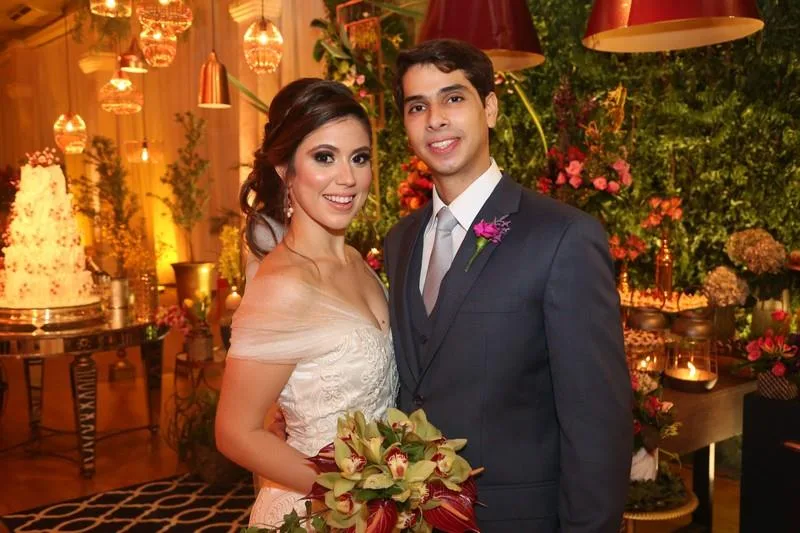 O matrimônio de Lia Albuquerque e Pedro Pinheiro