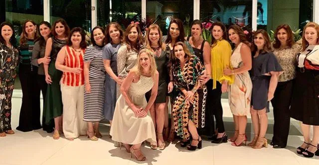 Andrea Rios brinda a nova idade