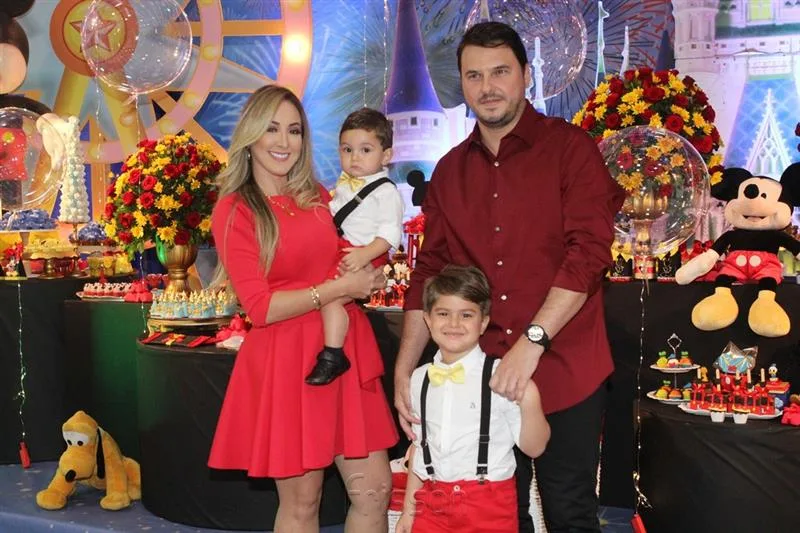 O aniversário de Nícolas e Lorenzo Cambraia