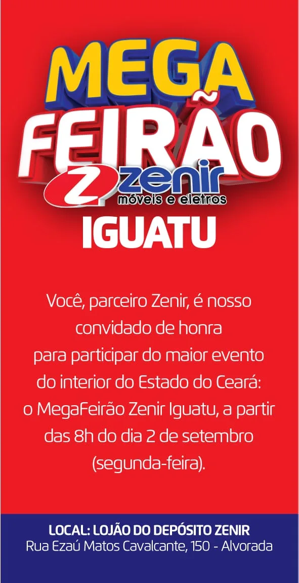 Mega Feirão Zenir Iguatu