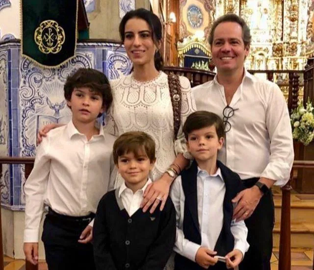 Natasha e Leonardo dos Mares Guia em momento especial