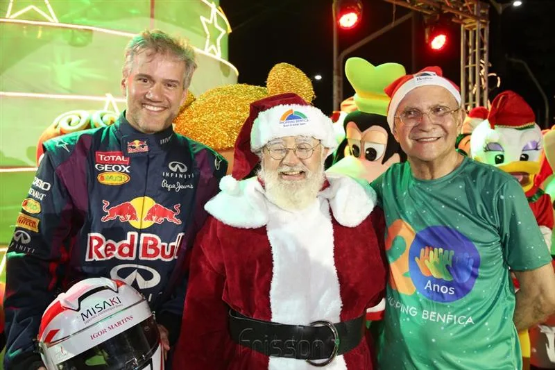 Papai Noel chega ao Shopping Benfica