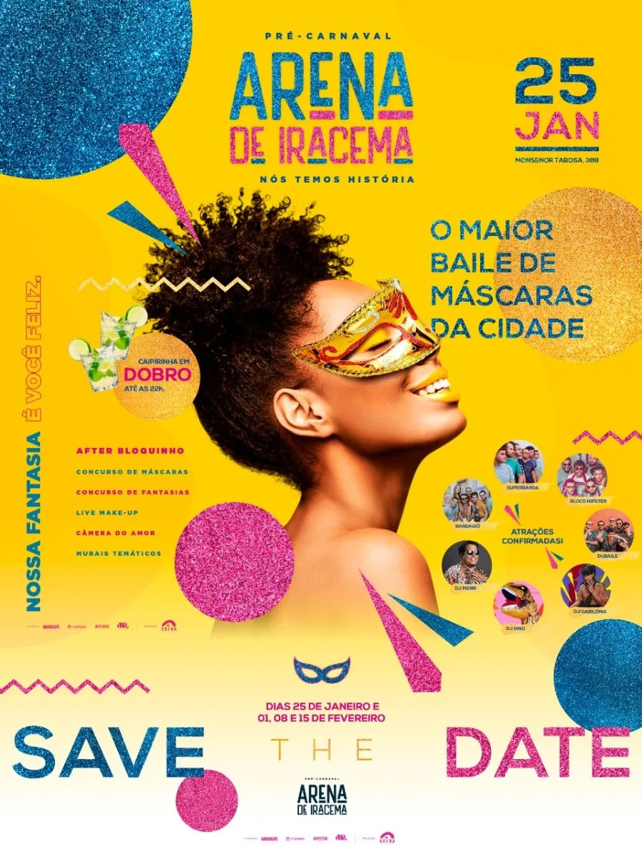 O maior baile de máscaras da Cidade