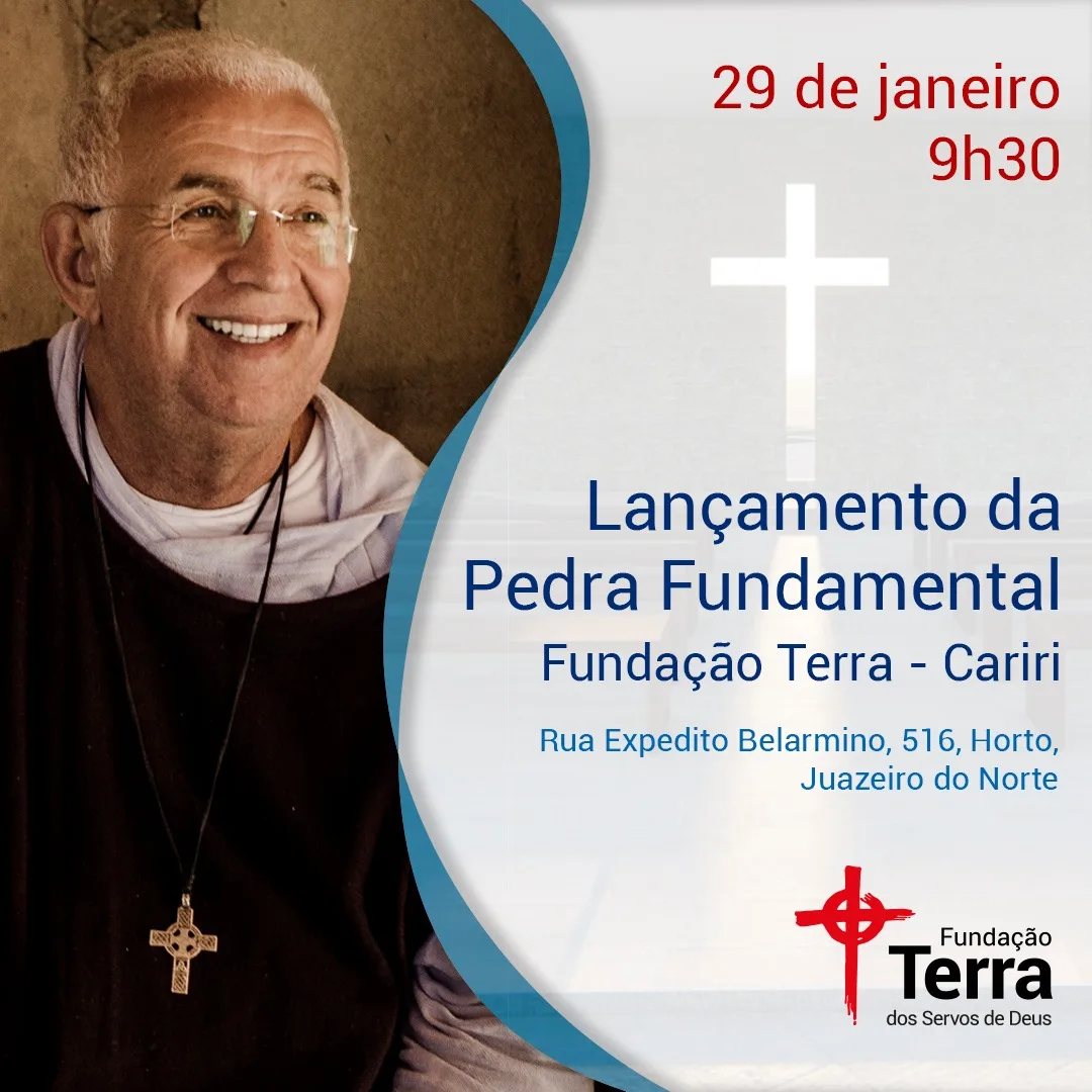 Padre Airton lança Pedra Fundamental