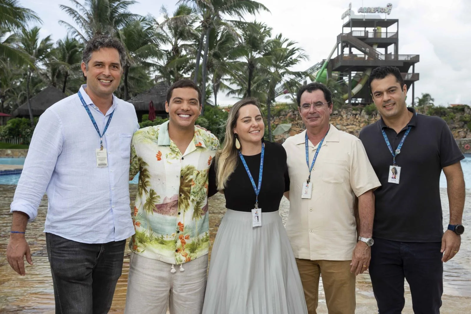 Diretores do Beach Park recebem Wesley Safadão