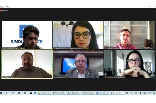 FIEC e Sinduscon em webinar sobre retorno das atividades