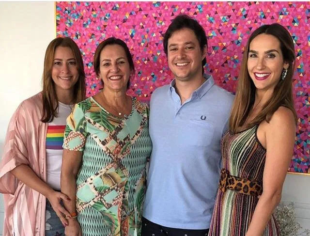 Nádya Cabral celebra aniversário em família