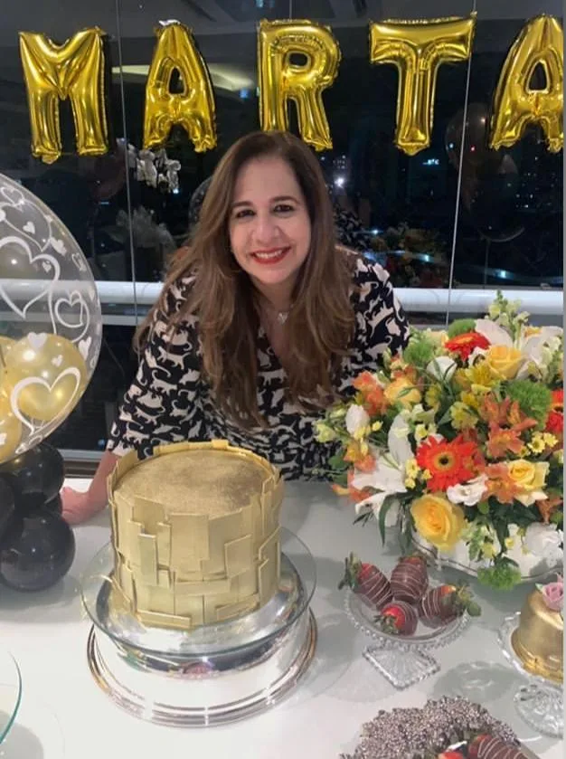 Martinha Assunção ganha os parabéns
