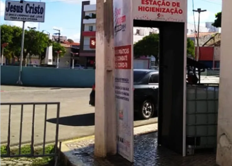 MPCE recomenda que municípios cearenses desmontem "portais de desinfecção"