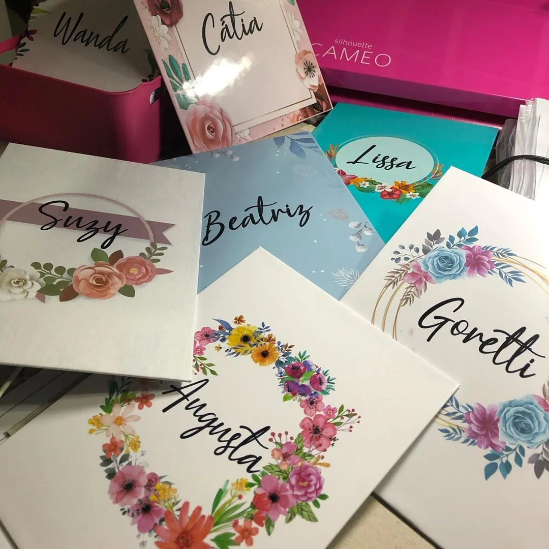Artesanato e papelaria personalizada