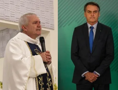 "Bolsonaro bandido": Padre Adélio pede desculpas ao Presidente da República em nota da Diocese