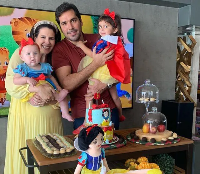 Natália Viana e Igor Araripe comemoram nove meses da Nina