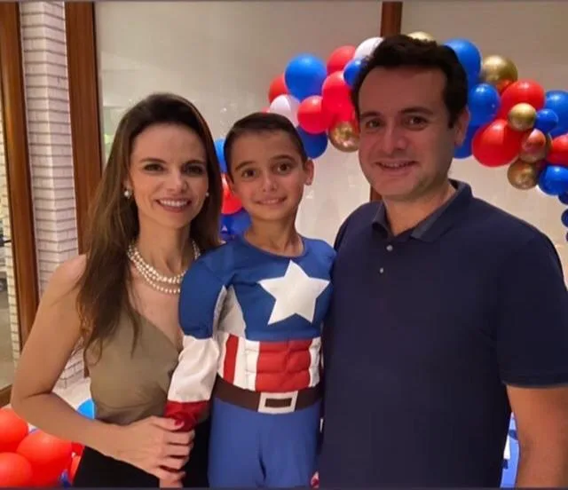 Breno Gurgel tem parabéns em família