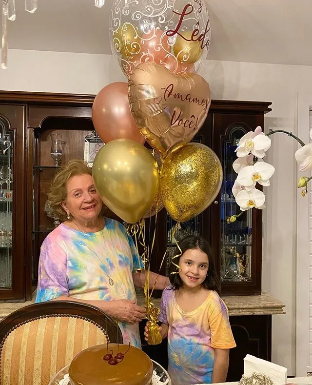 Lêda Craveiro comemora seus 81 anos
