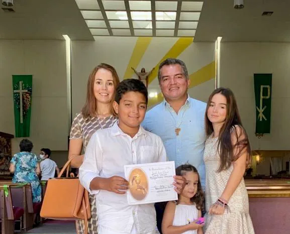 Primeira Comunhão de David Valim