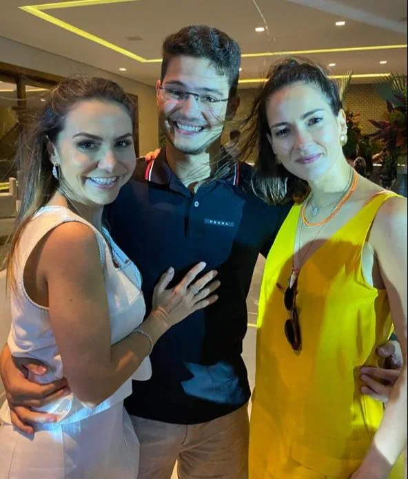 B-day de Otávio Queiroz com familiares