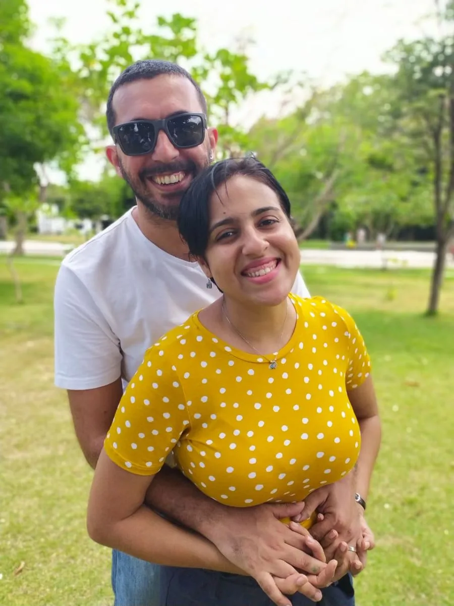 Beth Amaral e George Anderson anunciam nascimento de terceira filha