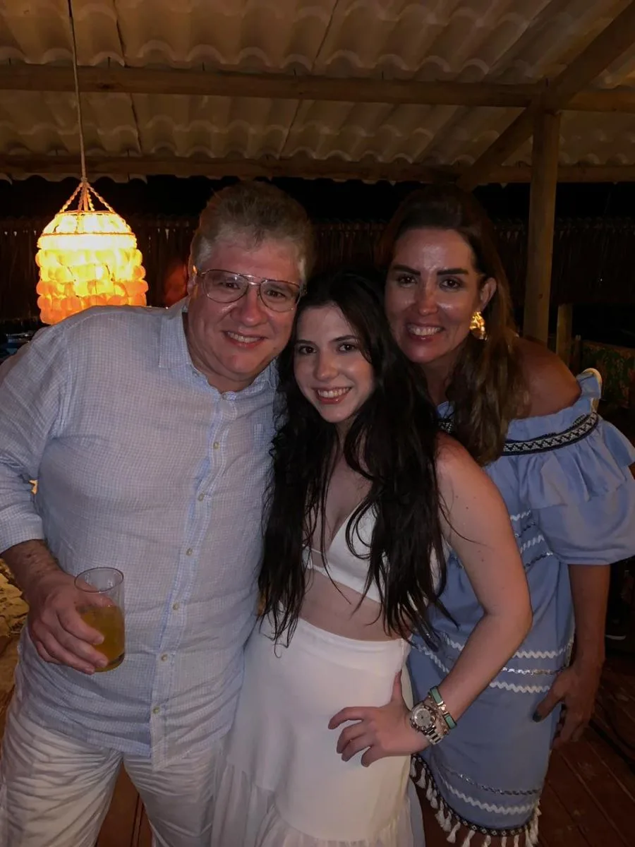 Cássio Sales recebeu os parabéns em festa na praia de Flexeiras