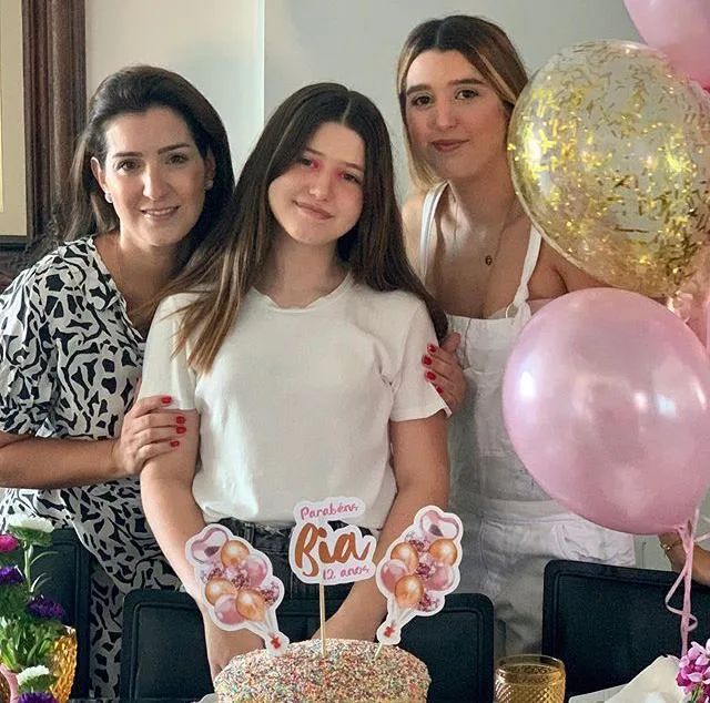 Beatriz Liebmann ganhou os parabéns pelos seus 12 anos