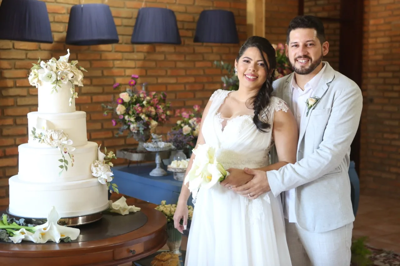 Edianne Rodrigues e Diego Cavalcante oficializam união