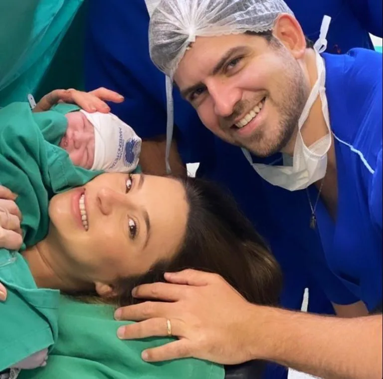 Nasce Alice para Laime Paz e Lucas Câmara