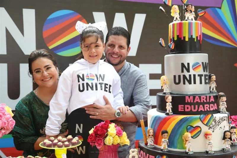 Mayara e Homero Silva festejam aniversário da filha Maria Eduarda