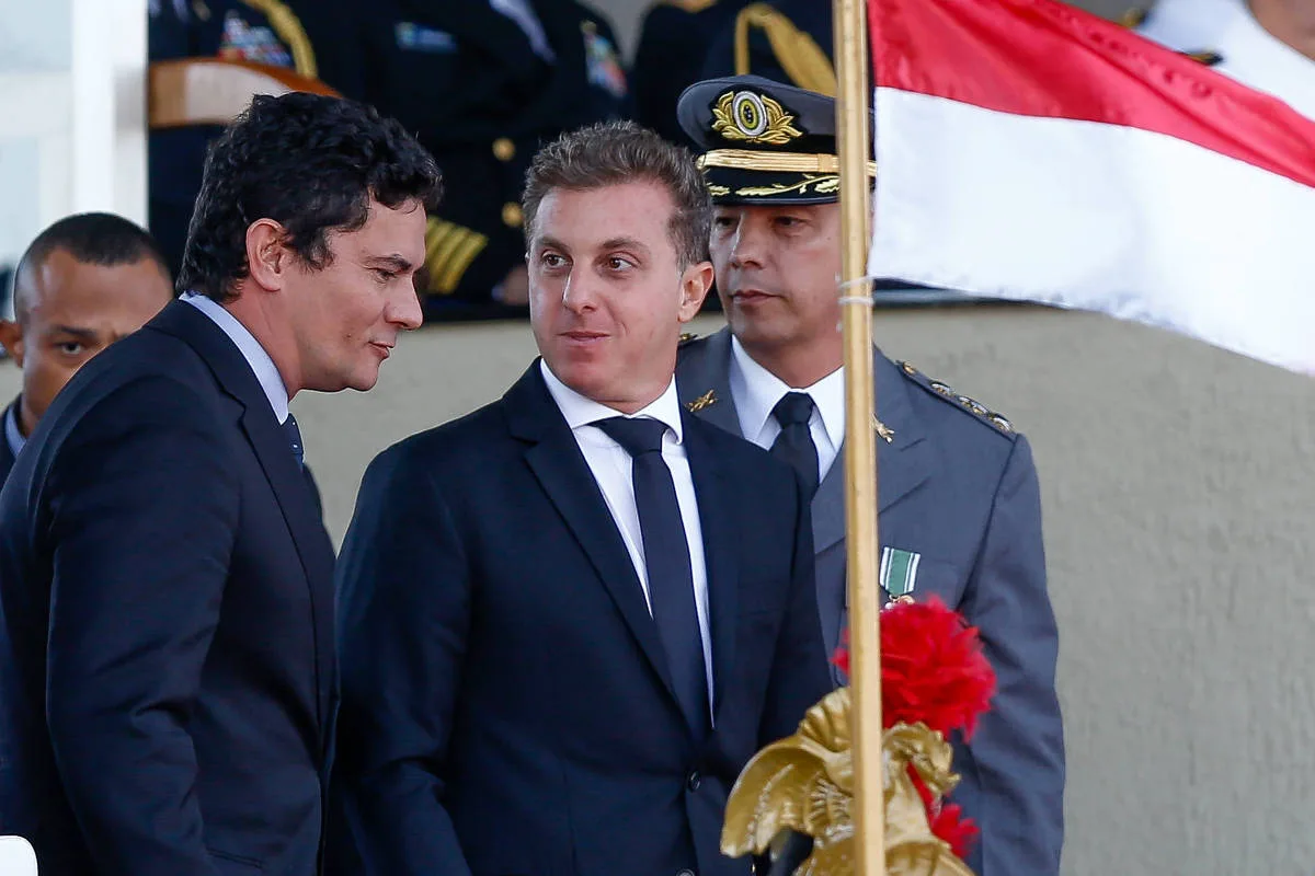 Sergio Moro e Luciano Huck se encontram e discutem planos para eleições de 2022